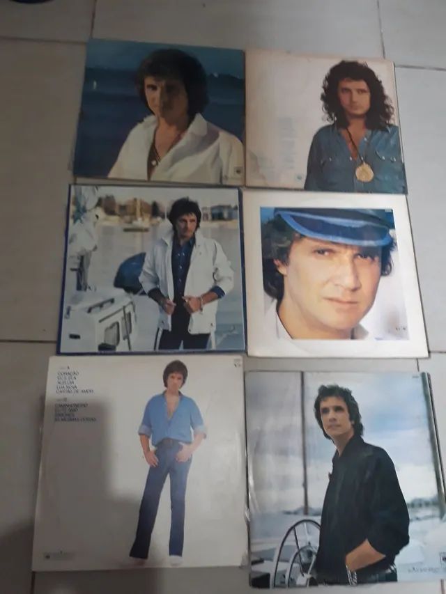 6 discos do Roberto Carlos 