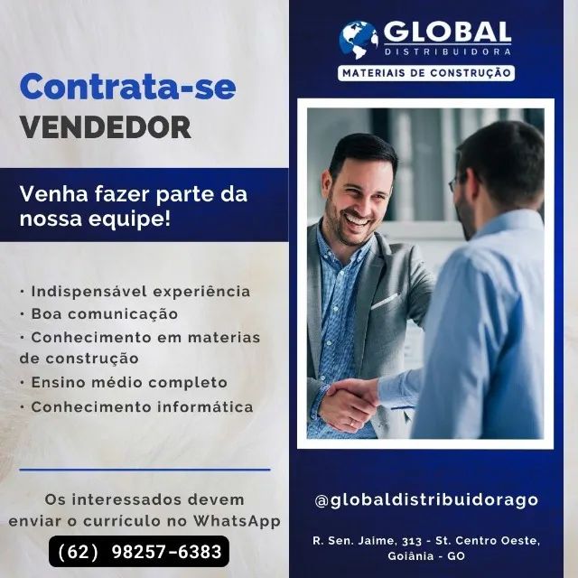 Vaga: Vaga de Atendente de sac em Goiania/GO 3440798