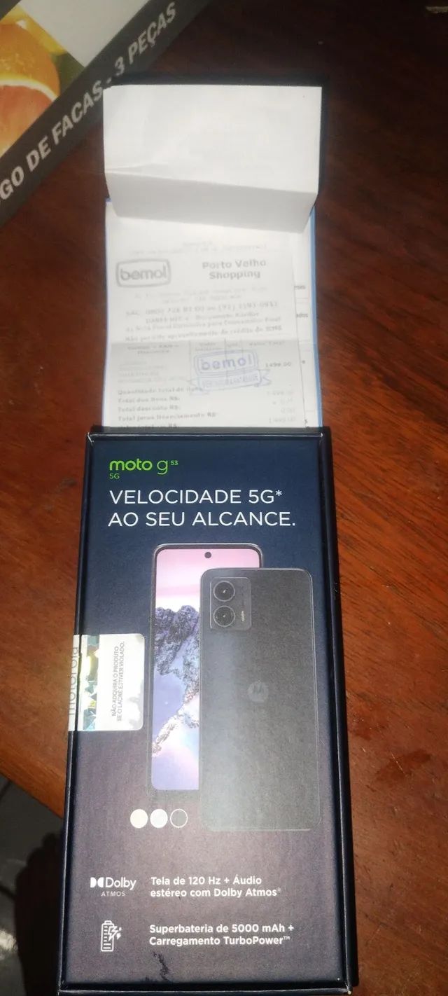MotoG53 novo 2 meses de uso 