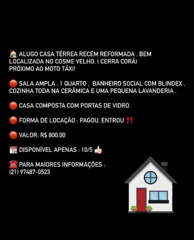 Captação de Casa para locação na Rua Cosme Velho - até 800 - lado par, Cosme Velho, Rio de Janeiro, RJ