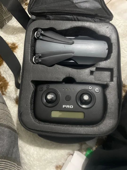 Drone HD 1km de alcance está sem bateria