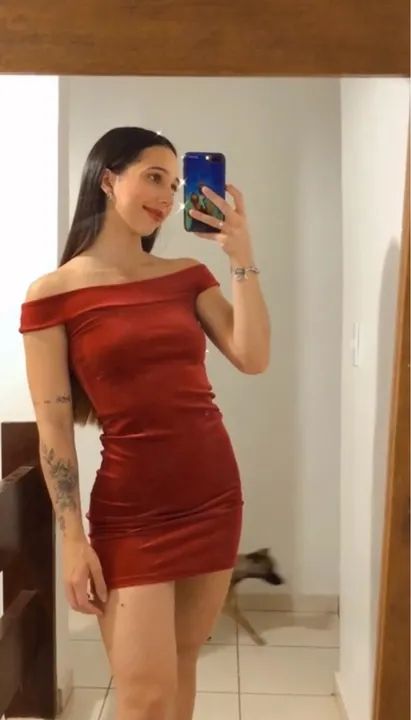 Vestido vermelho 