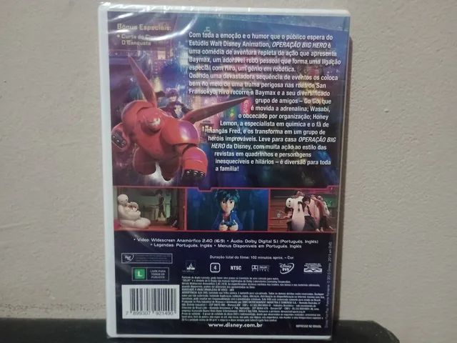 Dvd Operação Big Hero Disney Lacrado - Foto 2