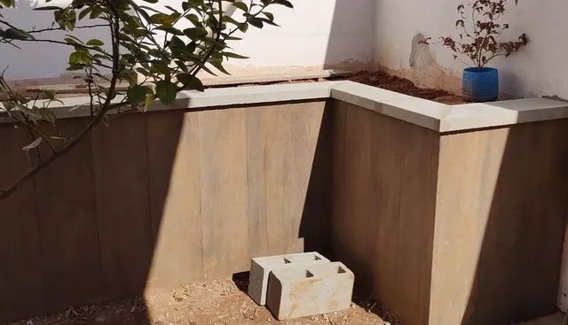 Pingadeiras reta 80x19cm com ferro e friso  - Foto 4