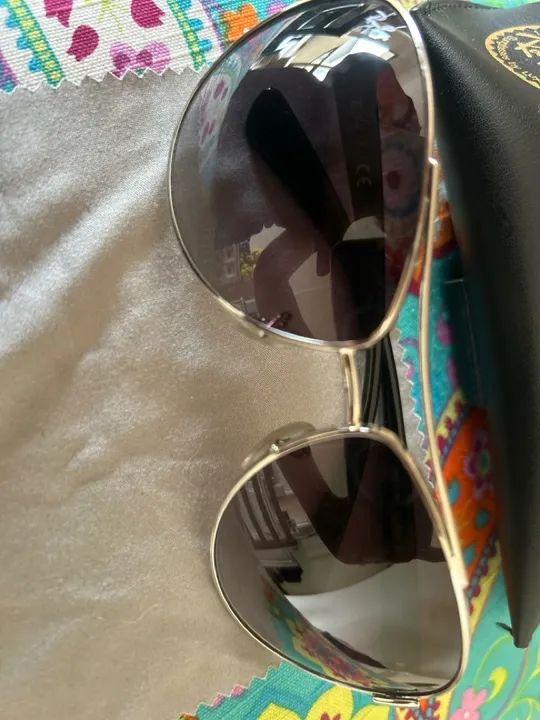 Óculos de Sol Ray-Ban Aviator - Foto 4
