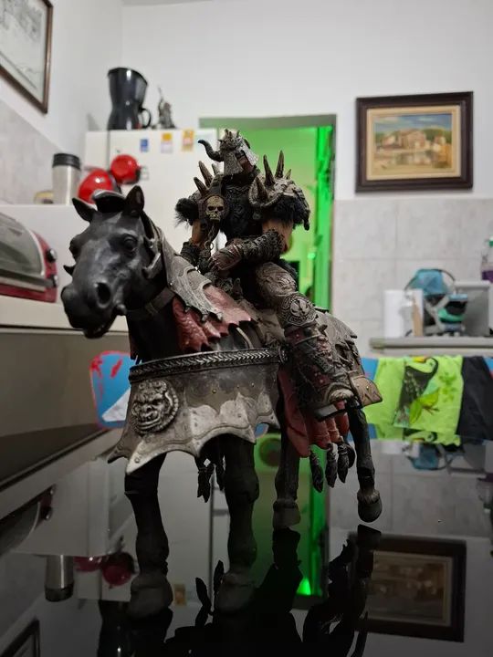 Cavaleiro Spawn - Série Especial (BLOODAXE 22') RARO*  - Foto 4