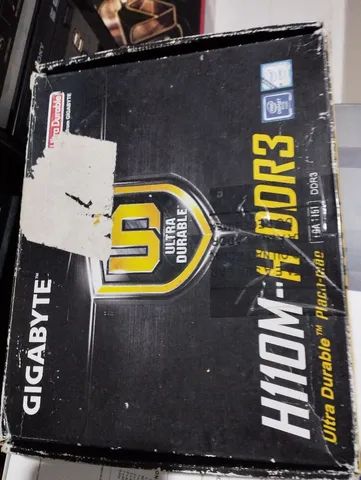 Placa mãe Gigabyte H110M-H DDR3  - Foto 2