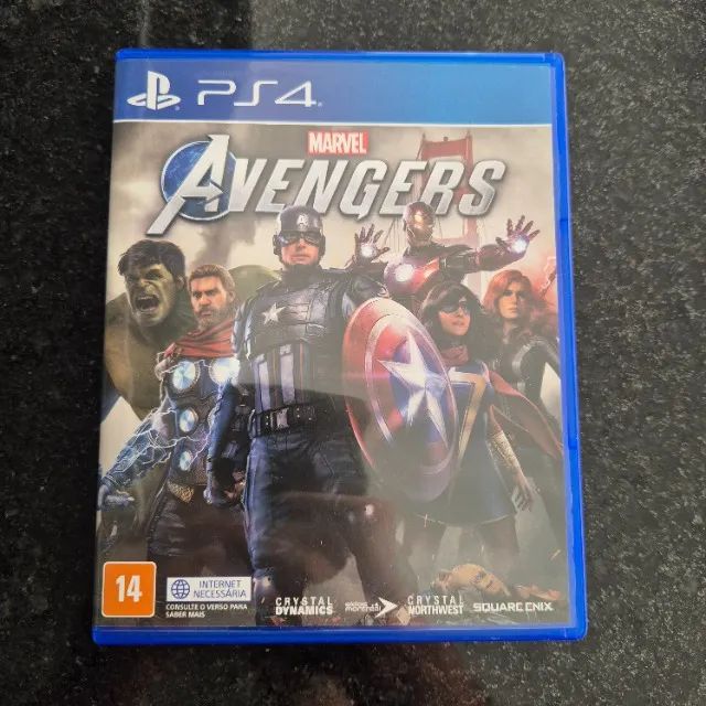 Jogo Game Marvel's Avengers Avengers PS4 - Mídia Física