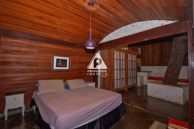 Casa de rua no Cosme Velho com 7 quartos, piscina e vaga - Foto 5