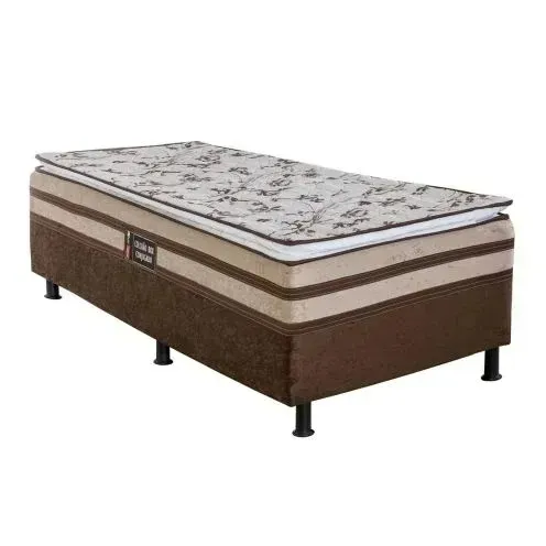 Promoção da Cama de Solteiro Master - Núcleo: espuma D28 certificada pelo inmetro