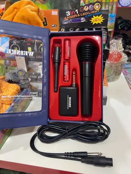 Promoção microfone sem fio 