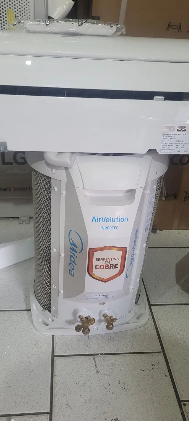 ar condicionado inverter novo 12 mil btus