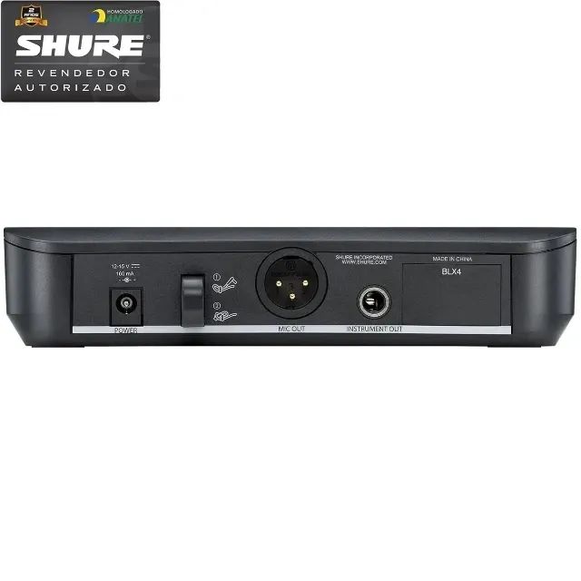 Microfone Sem Fio Lapela Shure Blx-14br/cvl - Foto 2