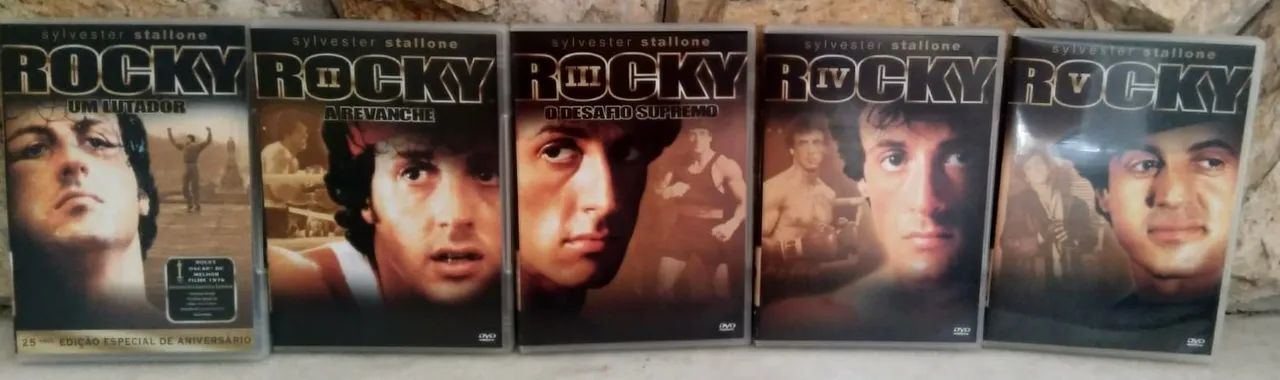 Box DVD Rocky - edição especial de 25 anos de aniversário - Foto 2