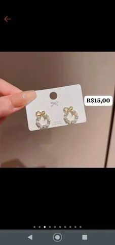 Lindos e maravilhosos brincos adquira já o seu