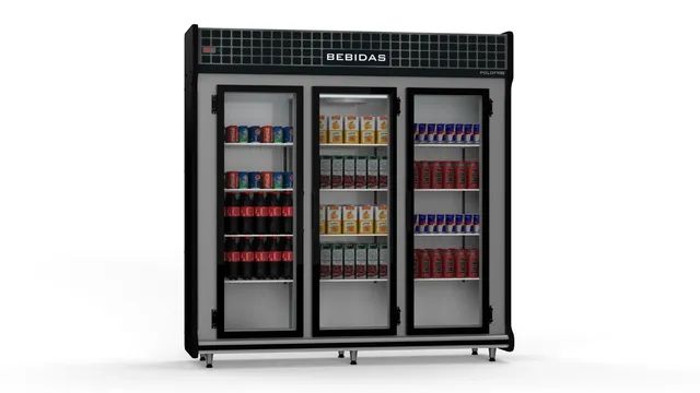 Auto serviço 3 portas bebidas nova 