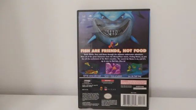 Jogo finding nemo para game cube somente a capa do jogo sem a mídia física - Foto 3