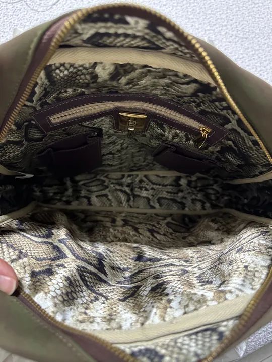 Bolsa Carmen Steffens - café  - Foto 4