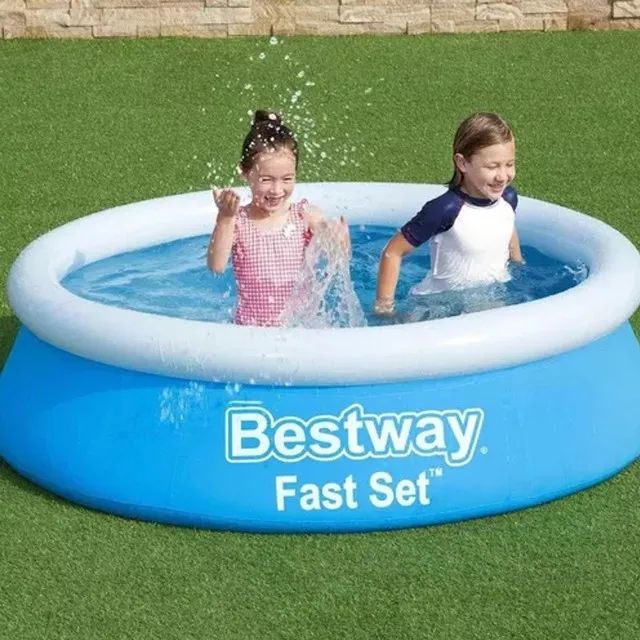 Piscina Redonda Inflavel 1000 Litros - Foto 4