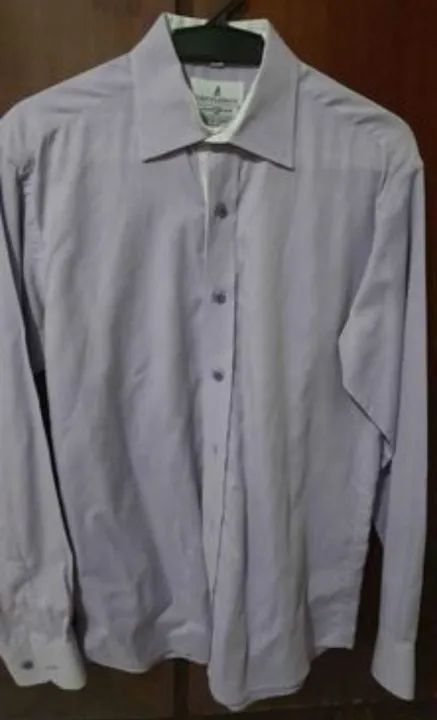 Camisa Gentleman TAM.2 Lilas * IMPECÁVEL * ORIGINAL - Foto 3