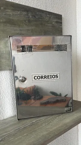 Caixa Correio inox - nova