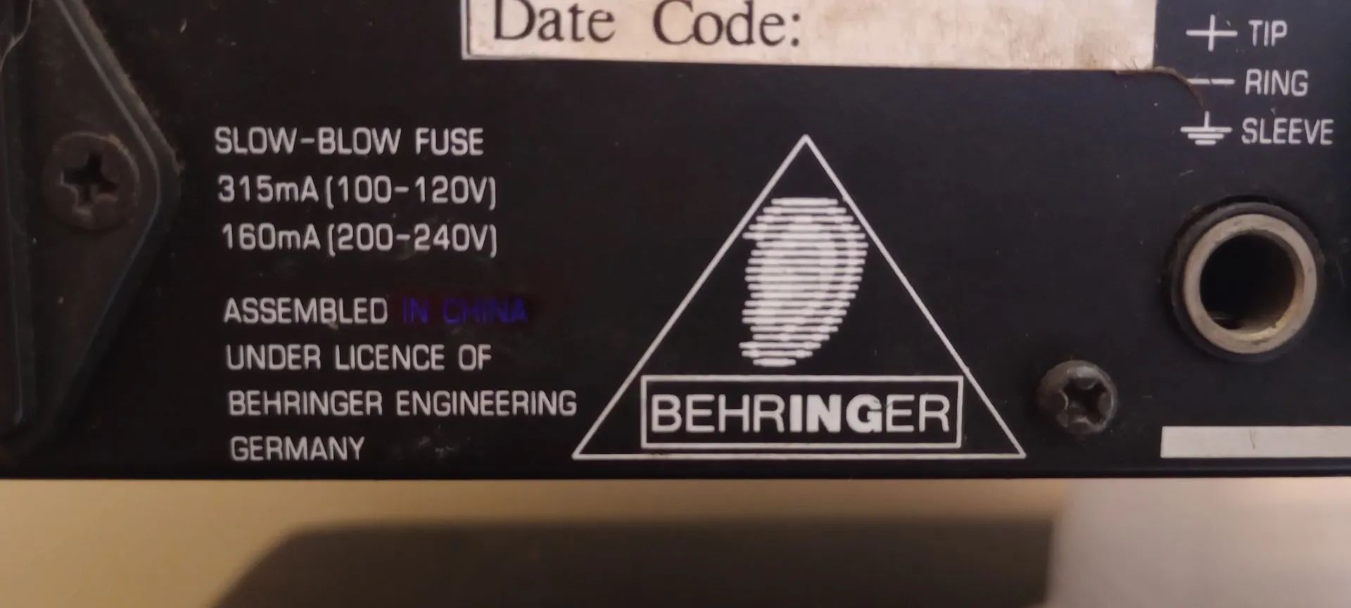 Aparelho de som,Expansor XR 2000, Behringer  - Foto 3