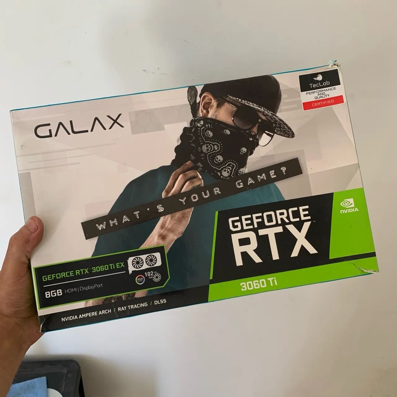 Placa de Vídeo GeForce RTX 3060 Ti 8gb