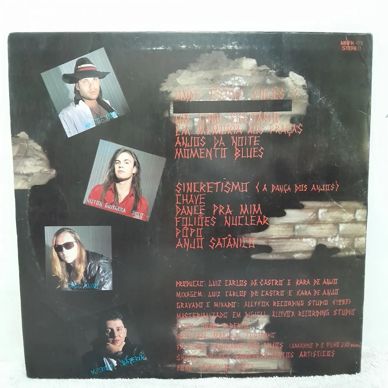 Lp vinil  kara de anjo onde estão voces. - Foto 2