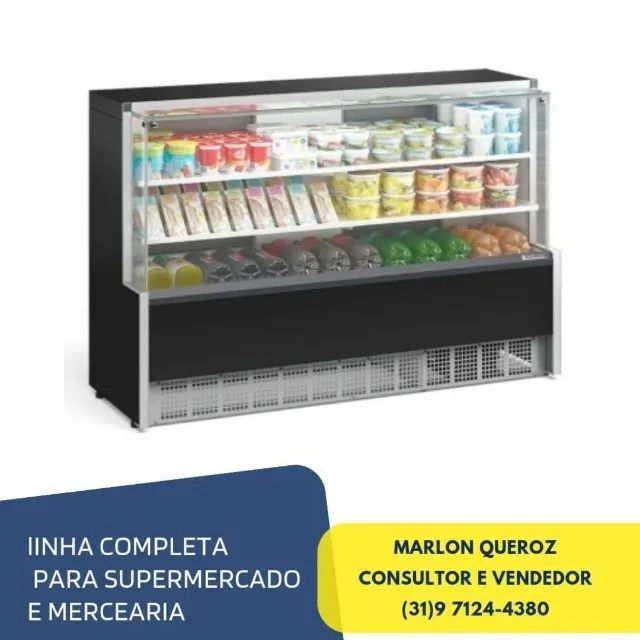 Balcao Refrigerado Gelopar 1,75 Preto 110v