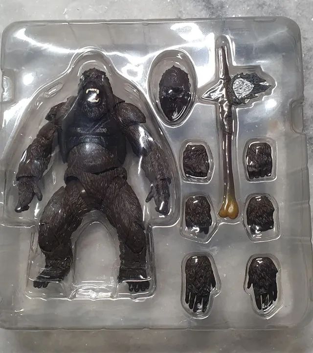 King kong sh monsterarts bootleg 15cm novo - Foto 4