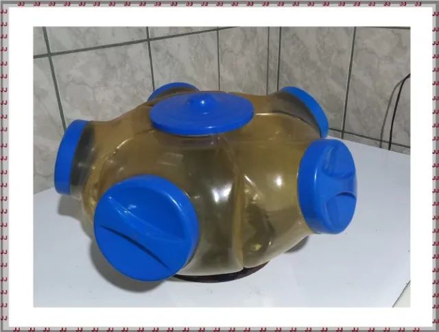 Baleiro giratório com 5 divisões - Foto 3