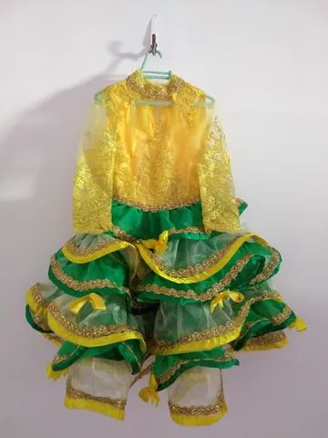 Vestido da rainha clearance do milho infantil