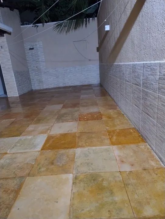 Raspagem e aplicação de resina em piso de pedra cariri - Foto 3