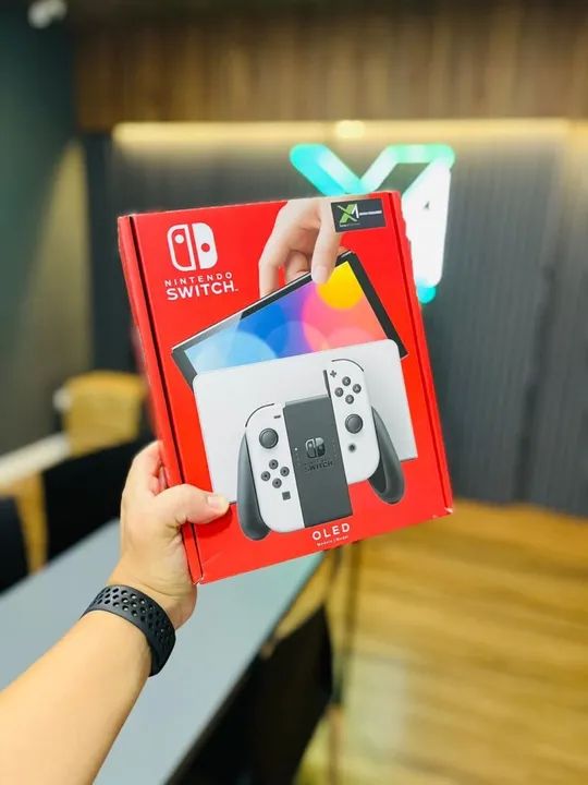 Nintendo Switch OLED Novo - Lacrado!