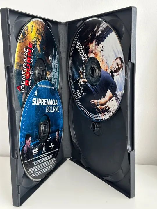 Dvd box trilogia identidade bourne - Foto 2