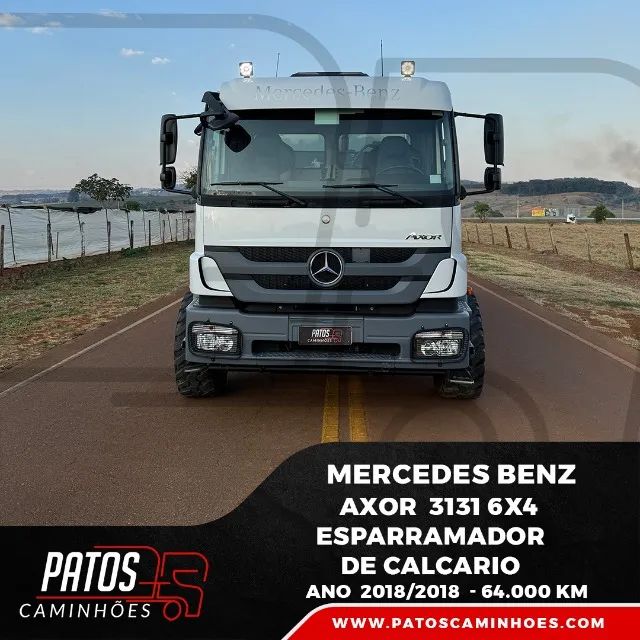 Mercedes Benz Axor 3131 6x4 Esparramador de Calcario 2018/2018 - Foto 3