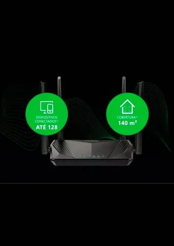 Roteador Wi-fi 6 Gigabit Dual Band Mesh 4 Antenas Intelbras W6 1500 - Foto 4