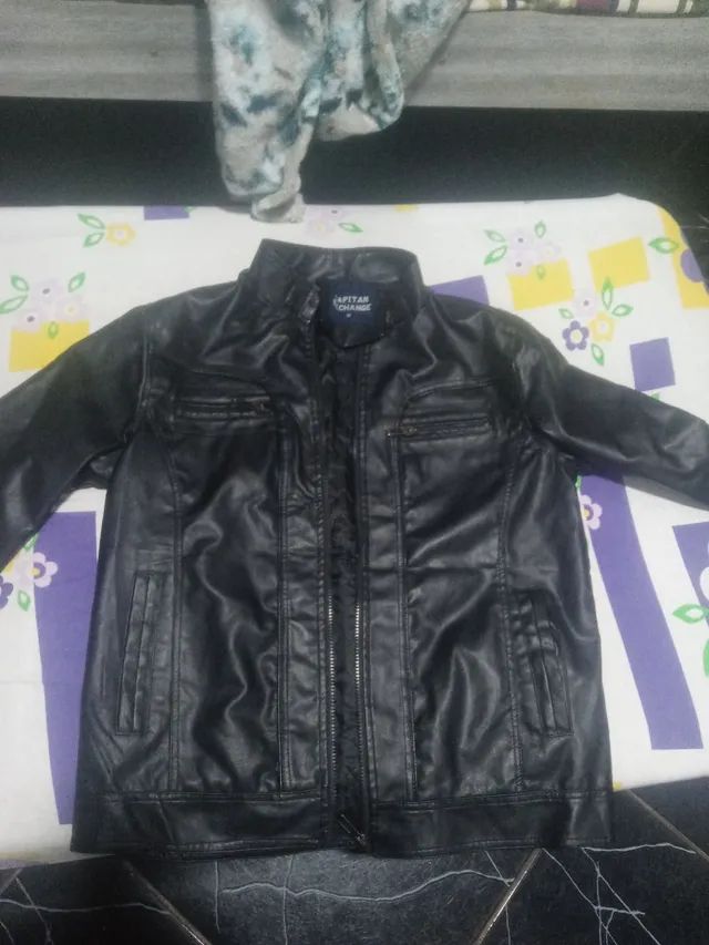 Jaqueta de best sale couro olx