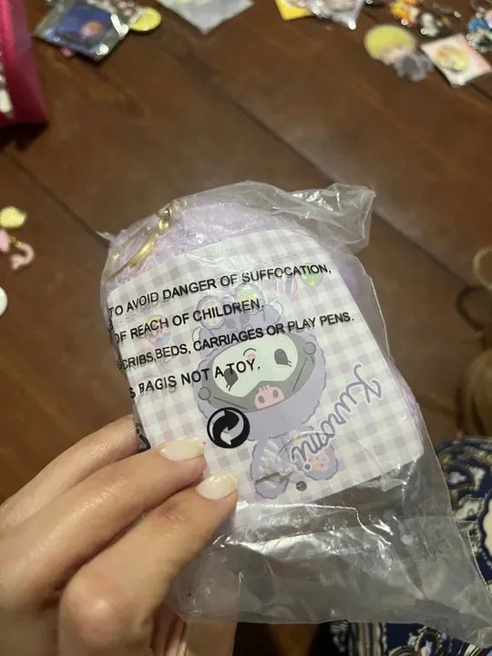 Pelúcia Kuromi - chaveiro - Foto 2