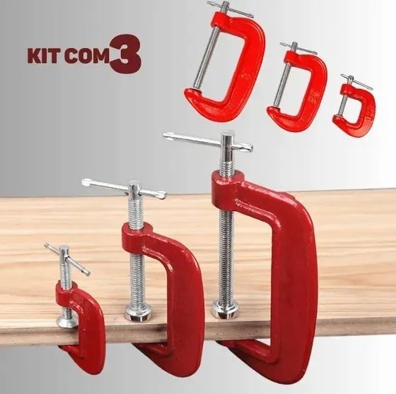 Grampo Tipo C para Marceneiro