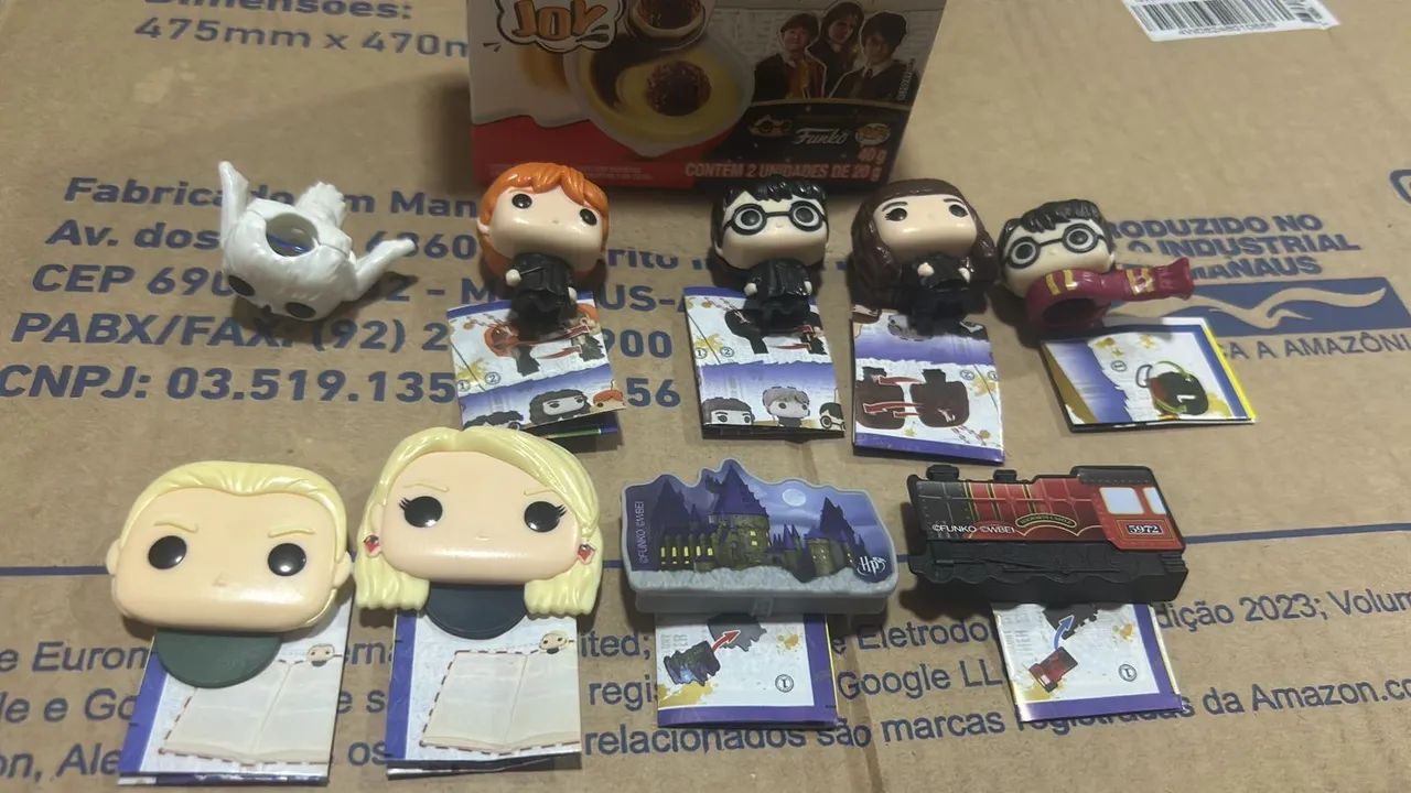 Coleção kinder joy harry nacional