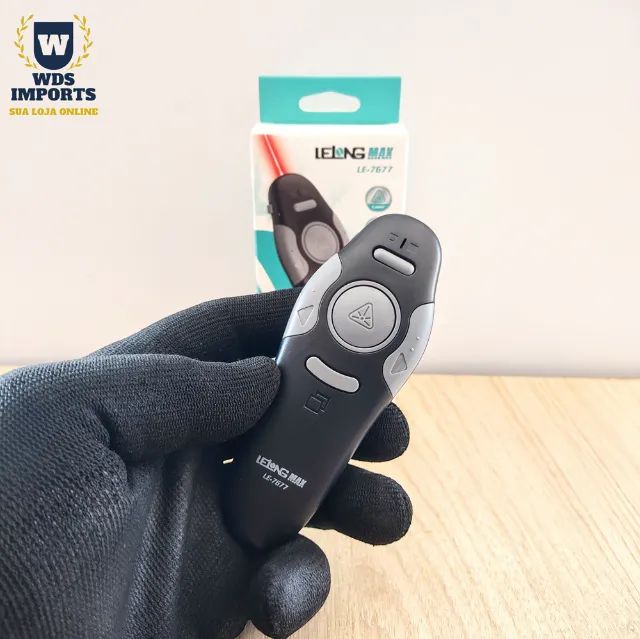 Apresentador Multimídia Wireless Com Laser E Receptor Usb 