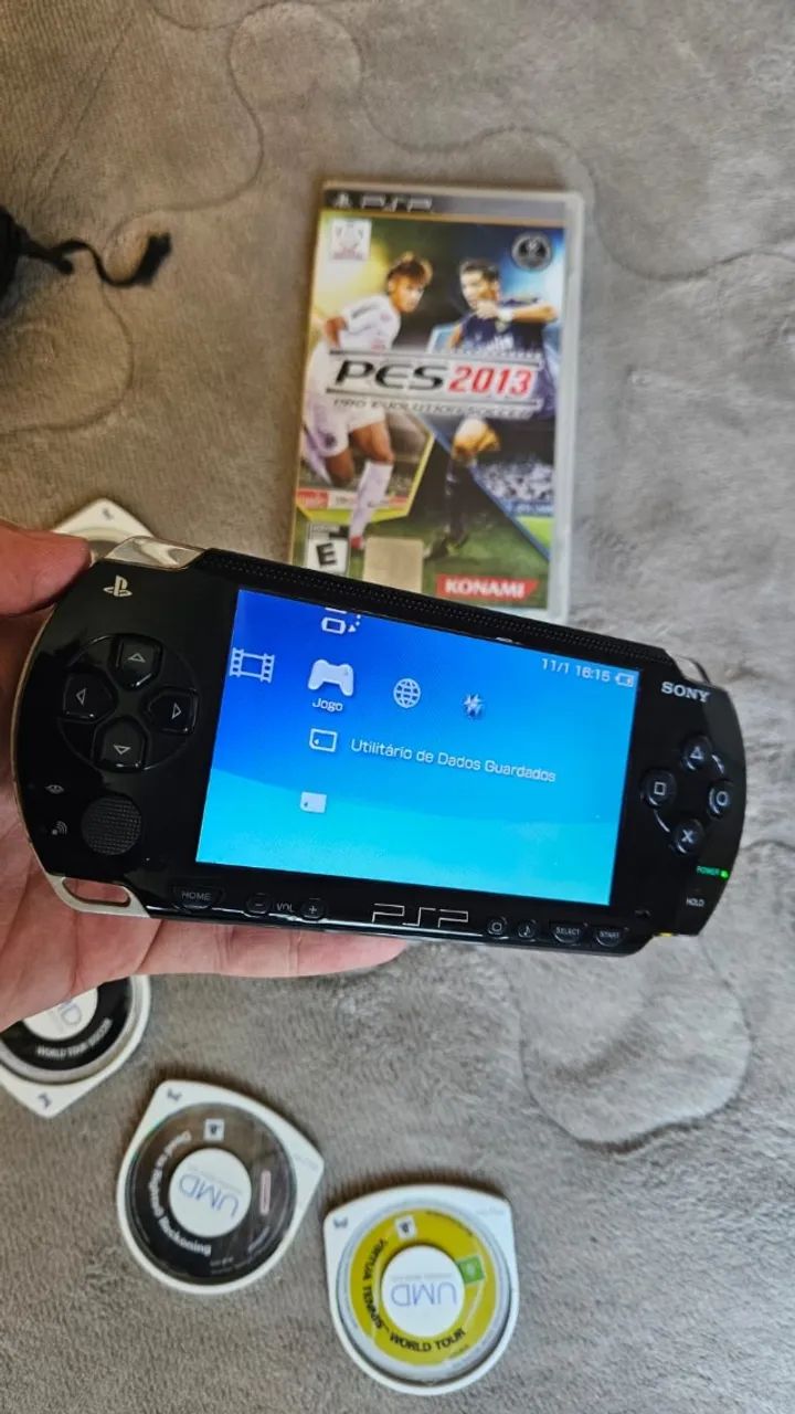 PSP 1000 + 6 Jogos + Carregador original - Foto 3