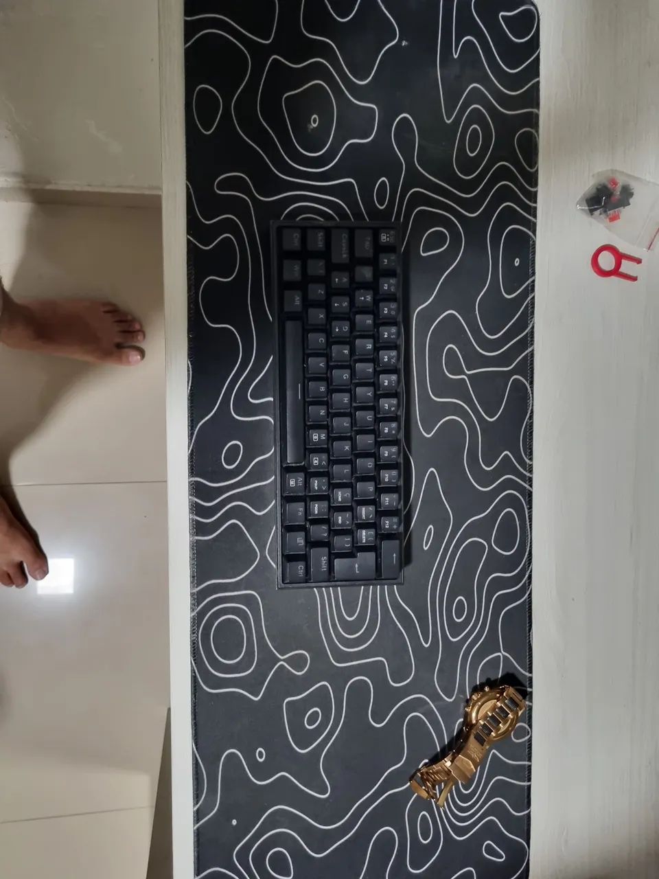 Teclado mecânico redragon switch marrom  - Foto 2