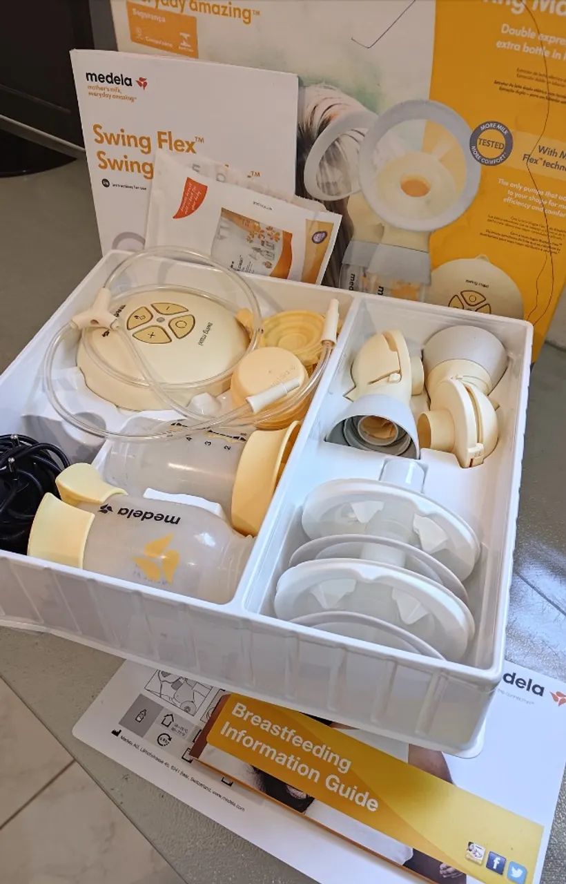 Extrator de leite medela swing duplo - Foto 3
