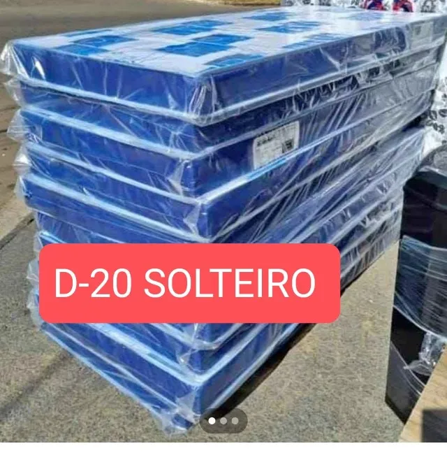 COLCHÃO SOLTEIRO NOVO. LERR ANUNCIO