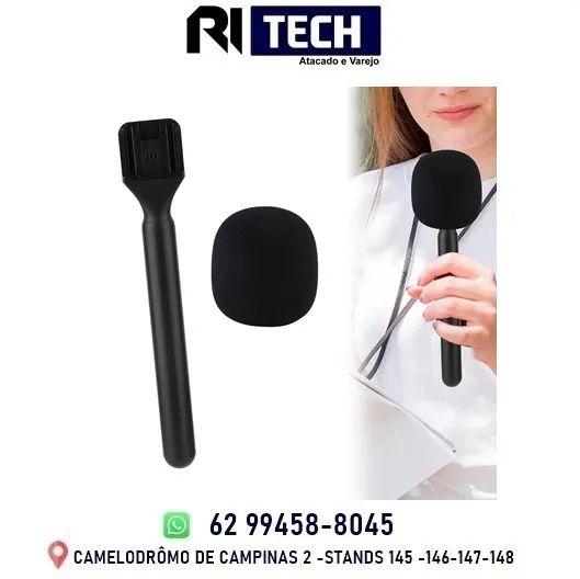 Bastão Portátil Para Microfone de Lapela Dji Moma Rode Go Microfone Relacart  Suporte
