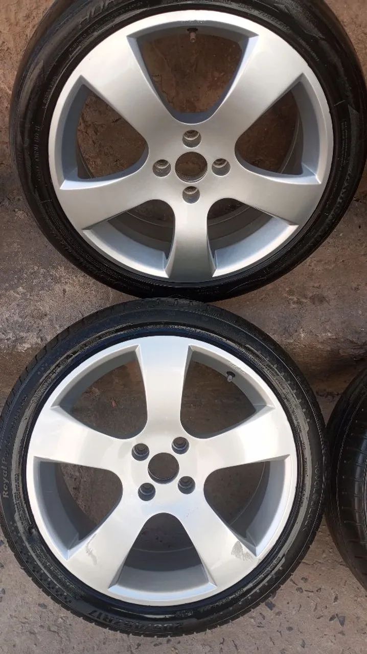 Rodas aro 17 4furos 205/45R17 - Foto 3
