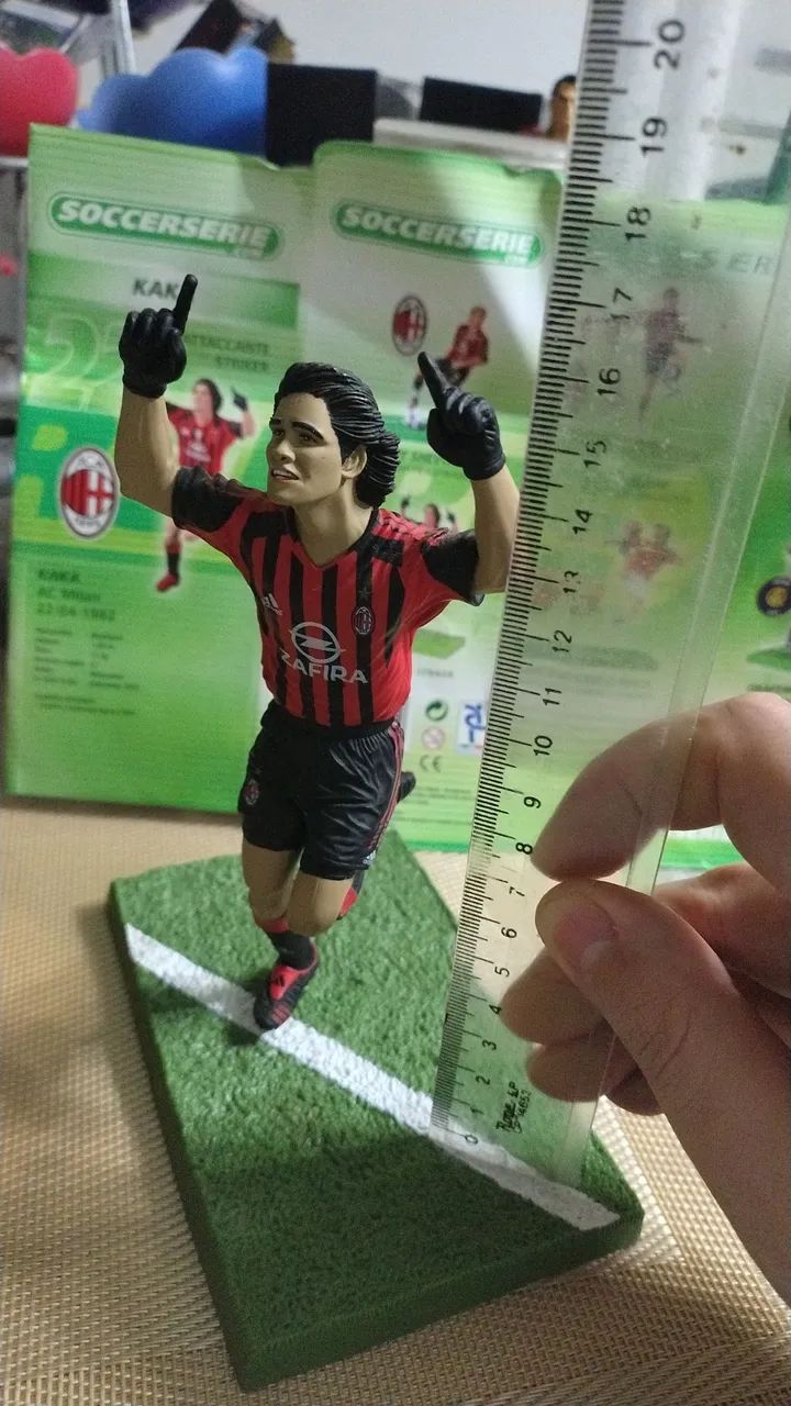 Miniatura do jogador Kaká - AC Milan - Soccer Serie 16 cm - Foto 5
