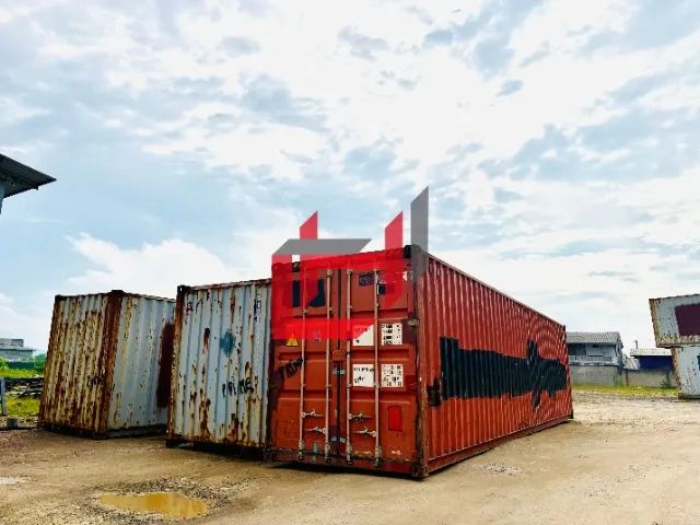 Container seco 40 pés HC - uso em depósito ou construção